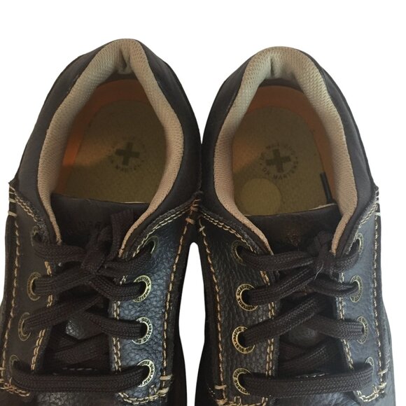 Dr. Martens Rockland Leather Brown Derby Lace Up Shoes Mens 9/42 - Picture 9 of 11